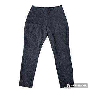 Apt 9 Ponte Pants Petite Large Dark Gray